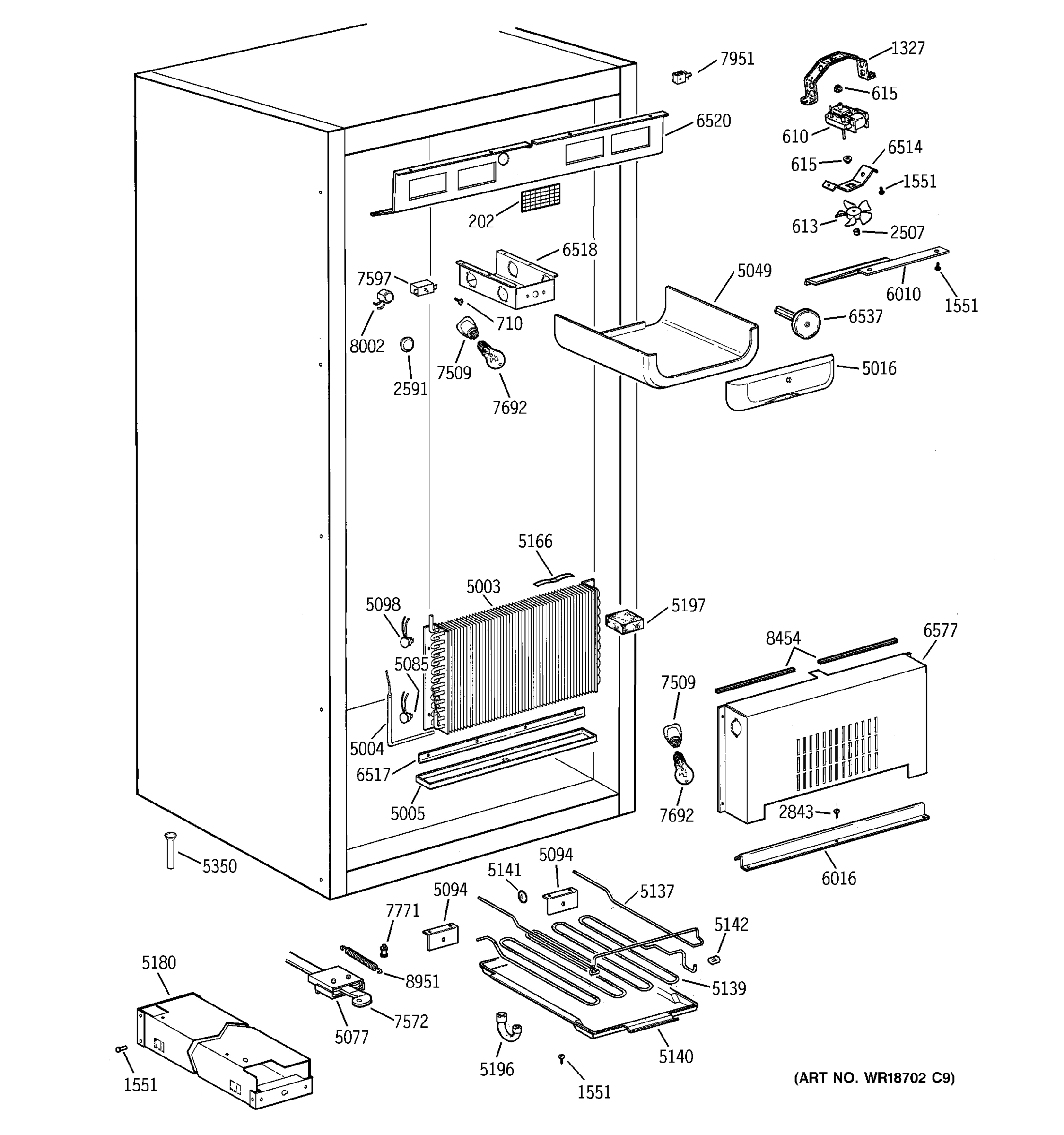 CABINET PARTS (1)