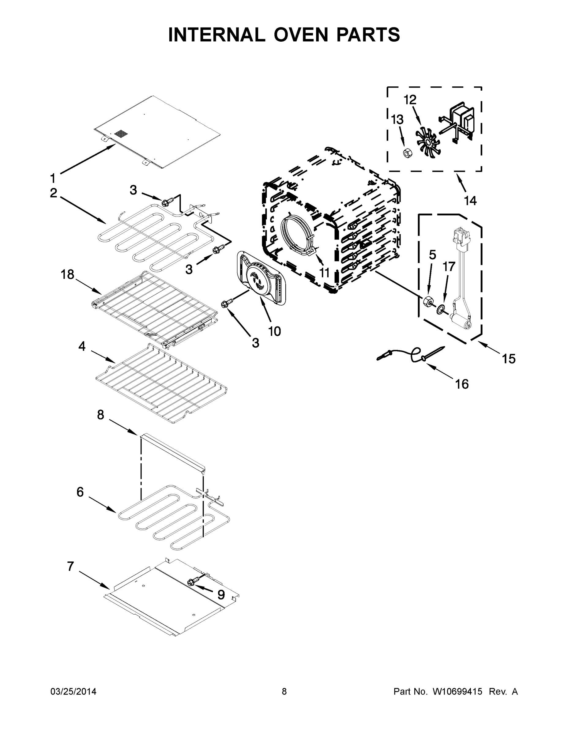 05 - INTERNAL OVEN PARTS