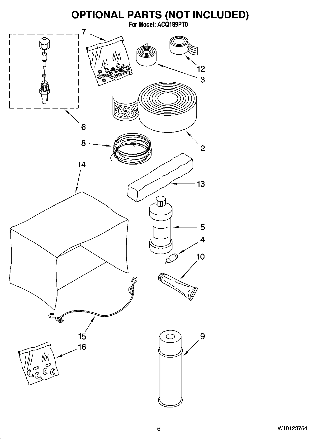 04 - OPTIONAL  PARTS (NOT INCLUDED)