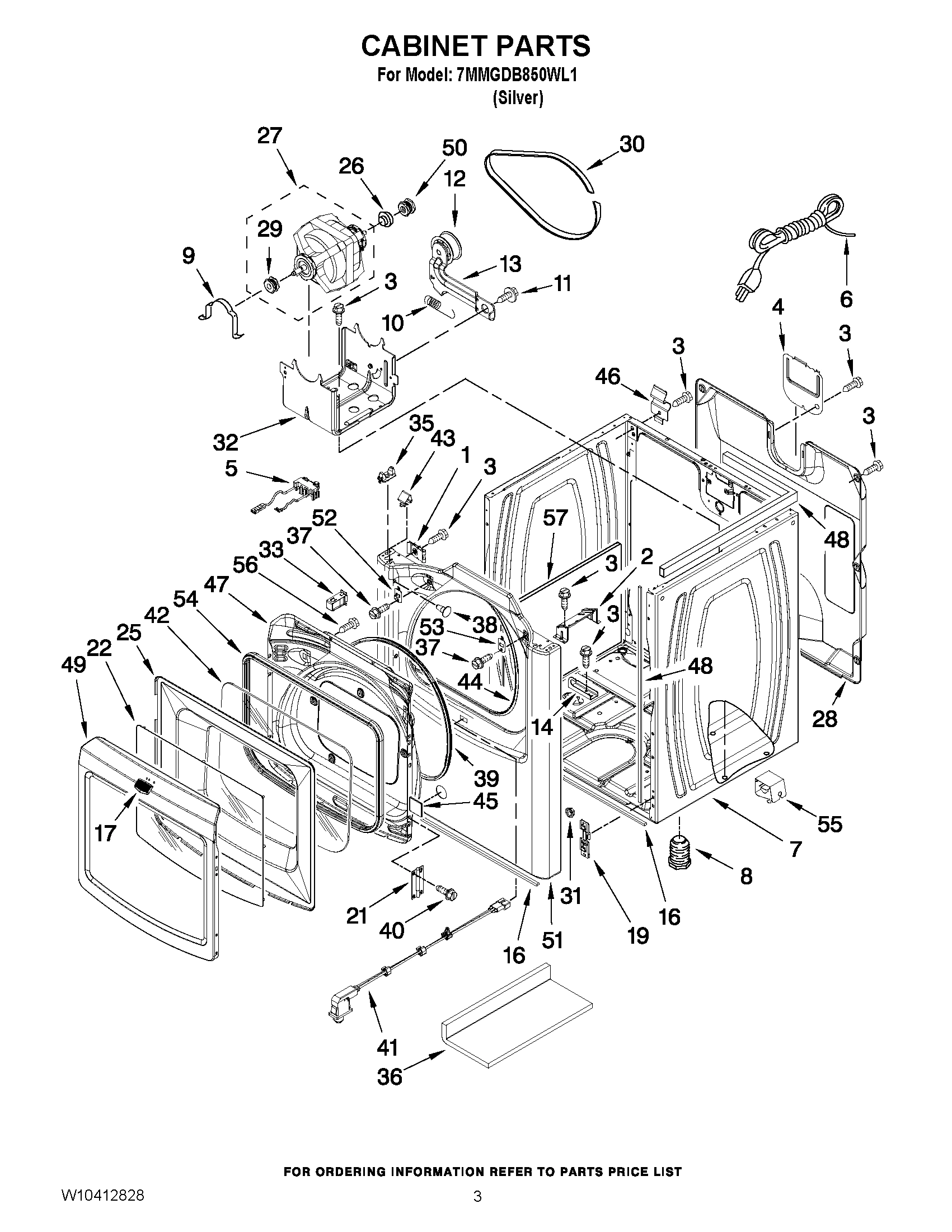 02 - CABINET PARTS