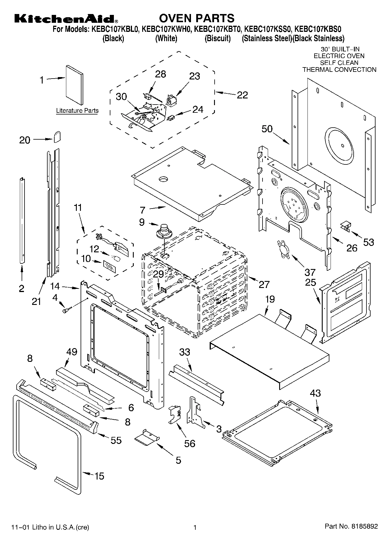 01 - OVEN, LITERATURE