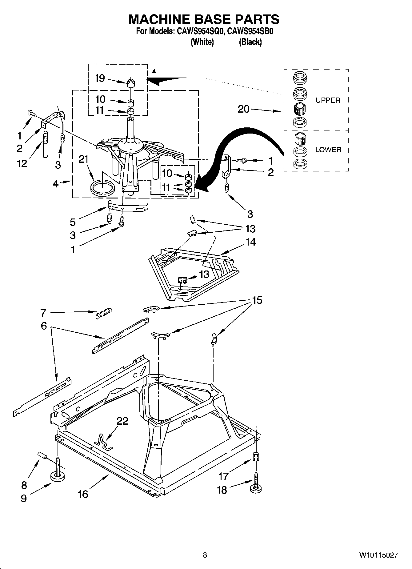 05 - MACHINE BASE PARTS
