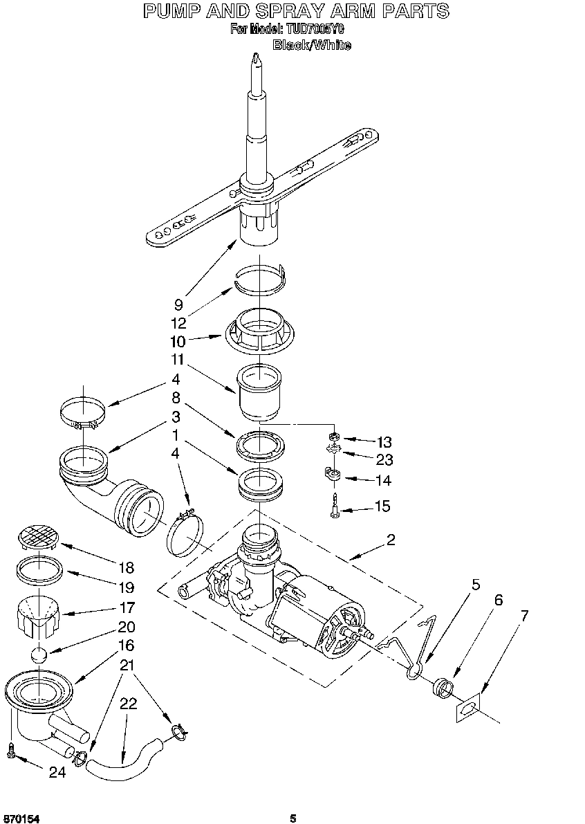 04 - PUMP AND SPRAY ARM