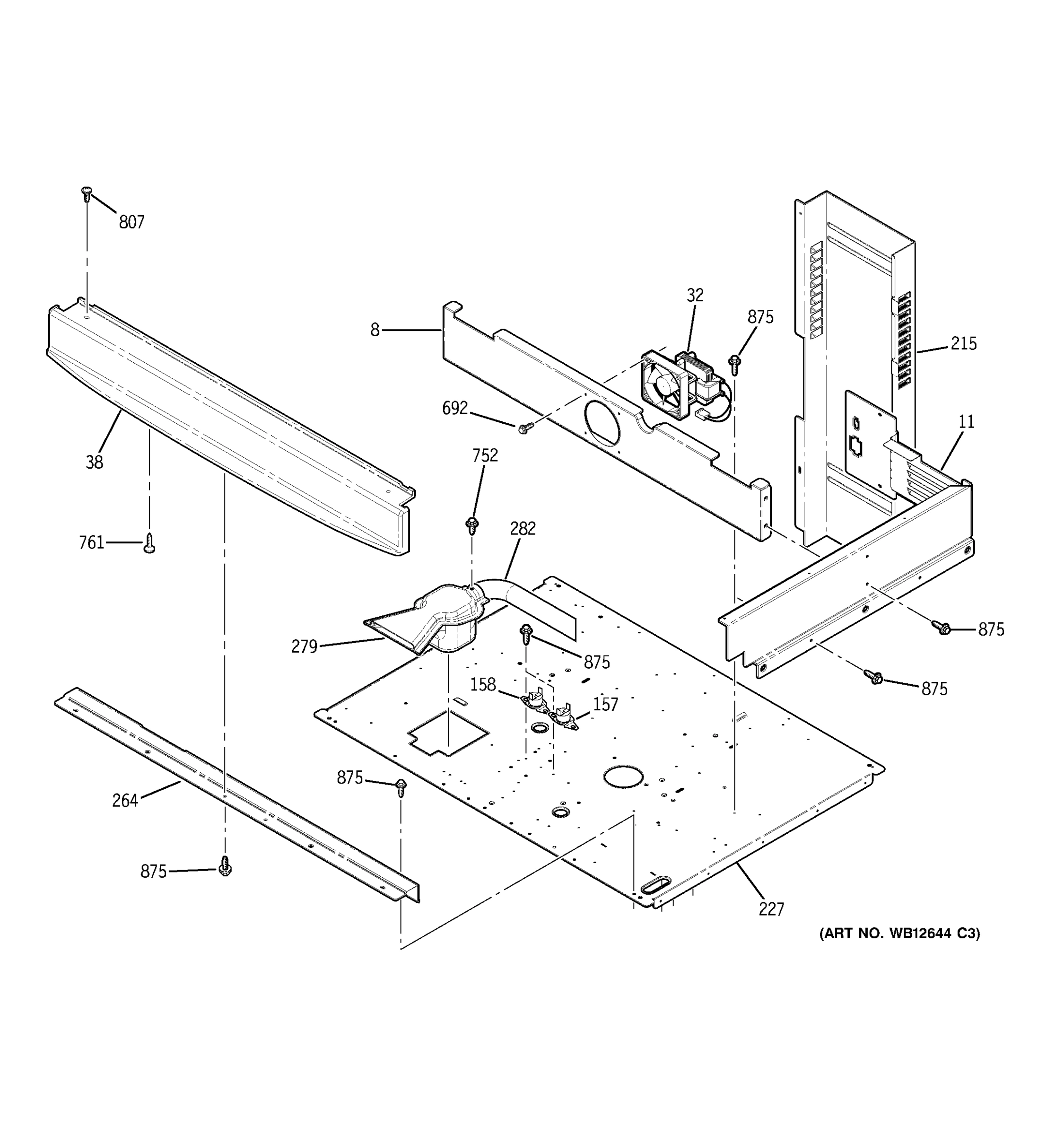 CENTER SPACER