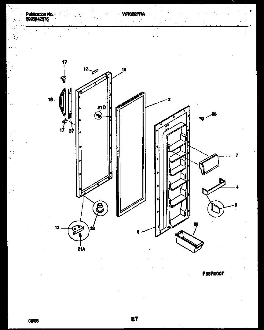 03 - REFRIGERATOR DOOR PARTS
