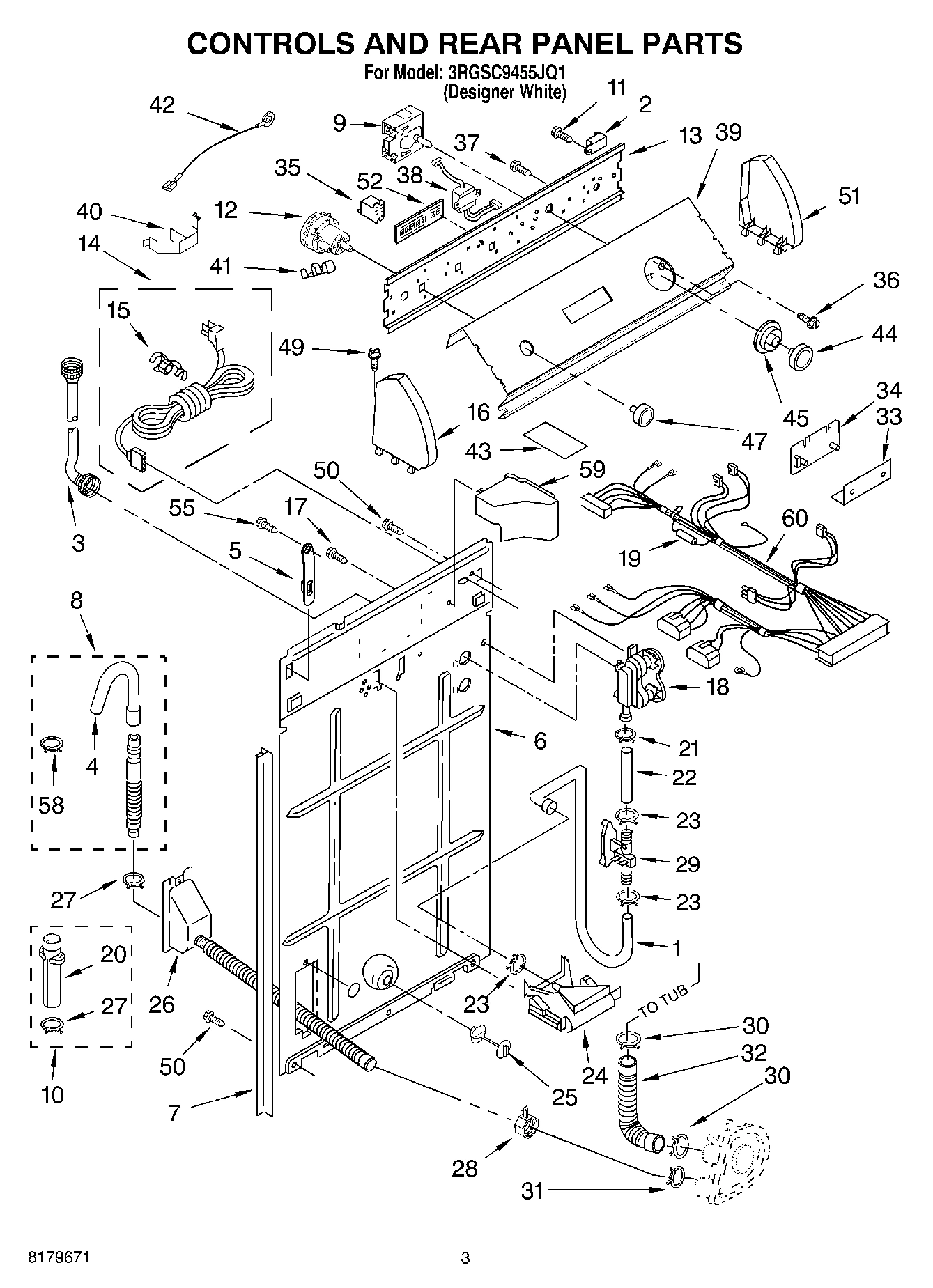 02 - CONTROLS AND REAR PANEL PARTS