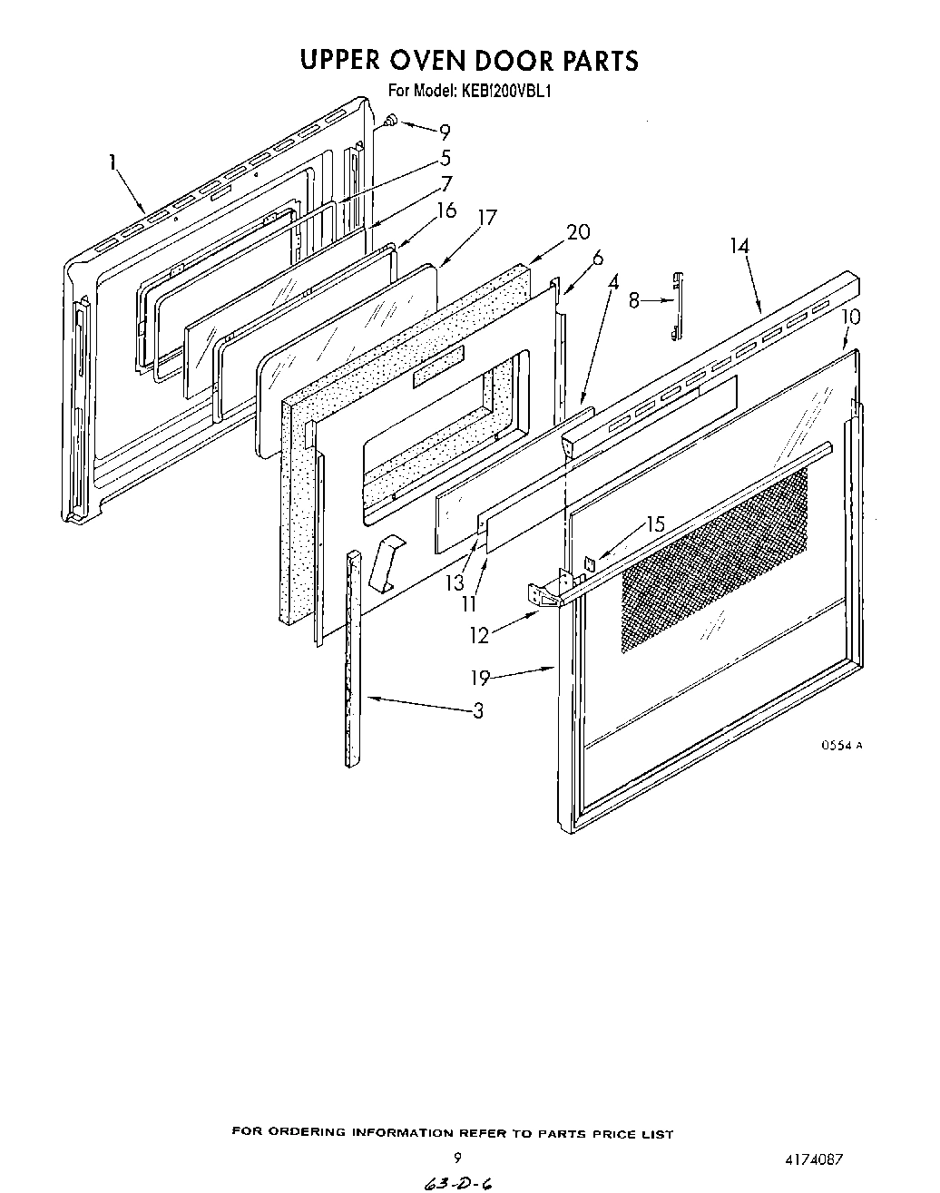 06 - UPPER OVEN DOOR
