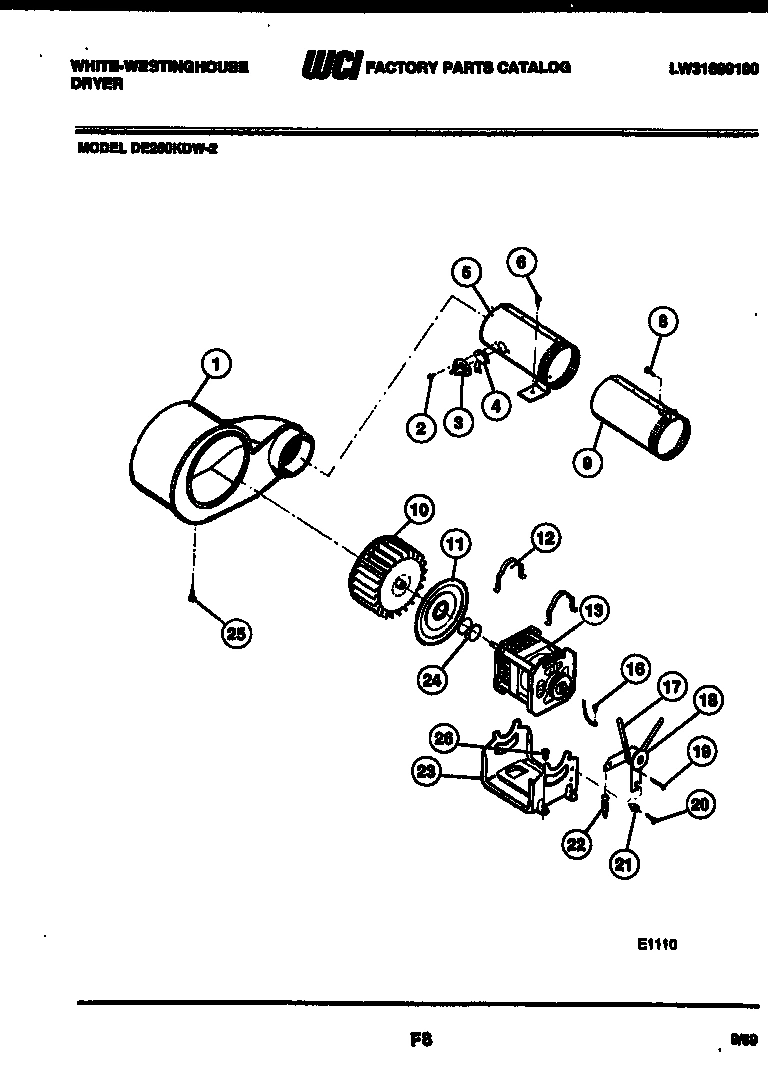 05 - MOTOR AND BLOWER PARTS