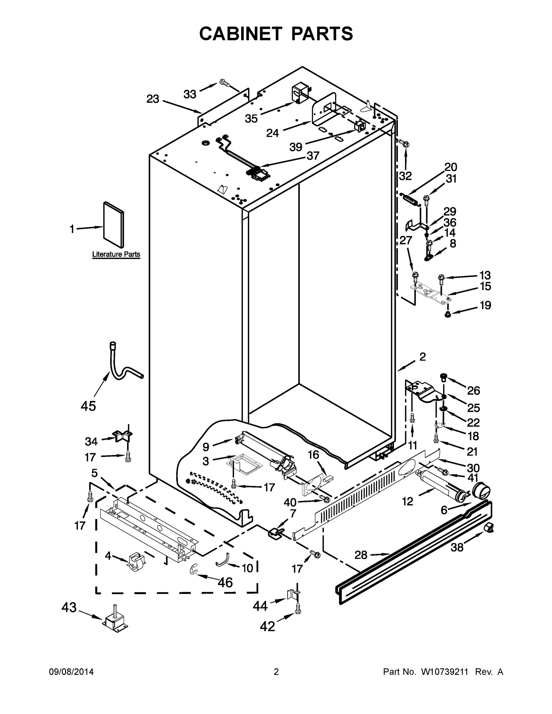 02 - CABINET PARTS