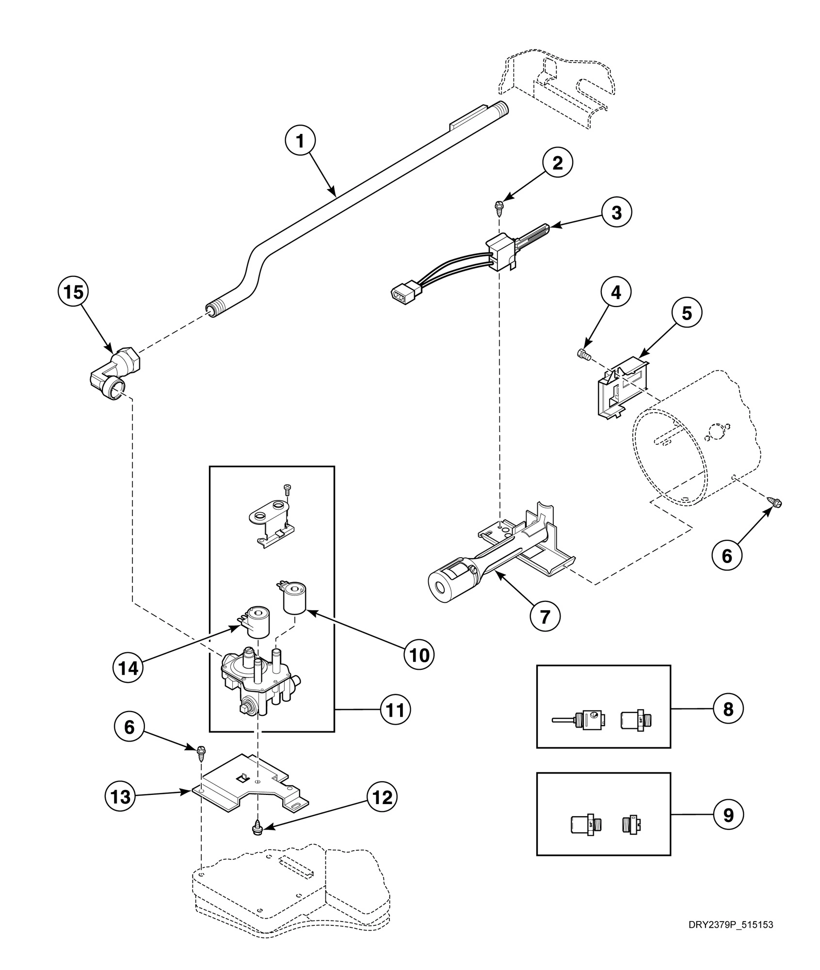 Gas Valve, Igniter and Gas Conversion Kits (Gas Models)