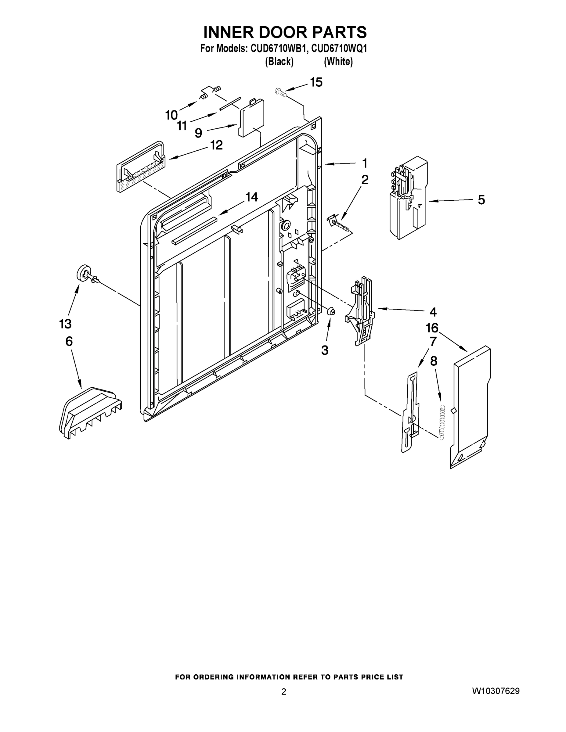 02 - INNER DOOR PARTS