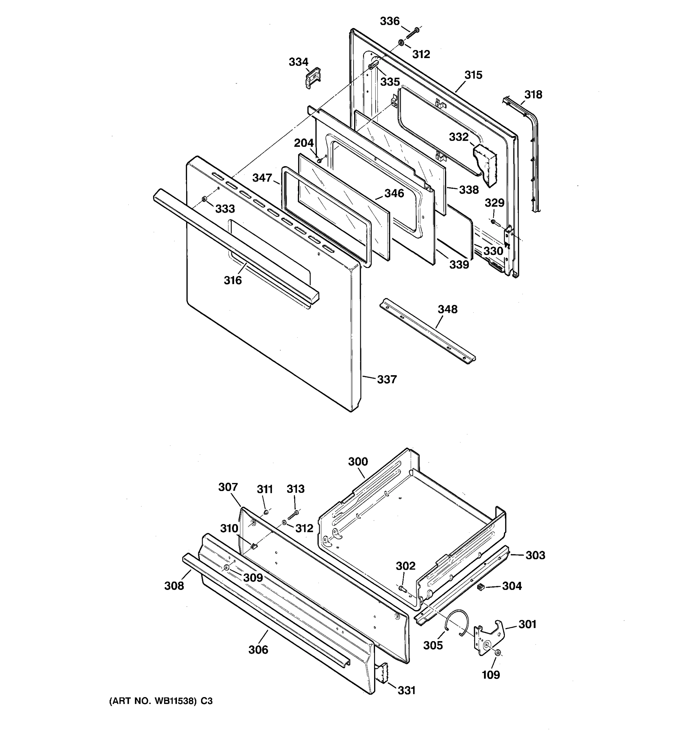 DOOR & DRAWER PARTS