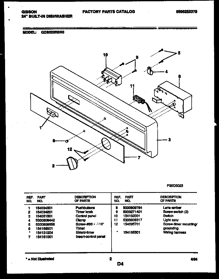 02 - CONSOLE AND CONTROL PARTS