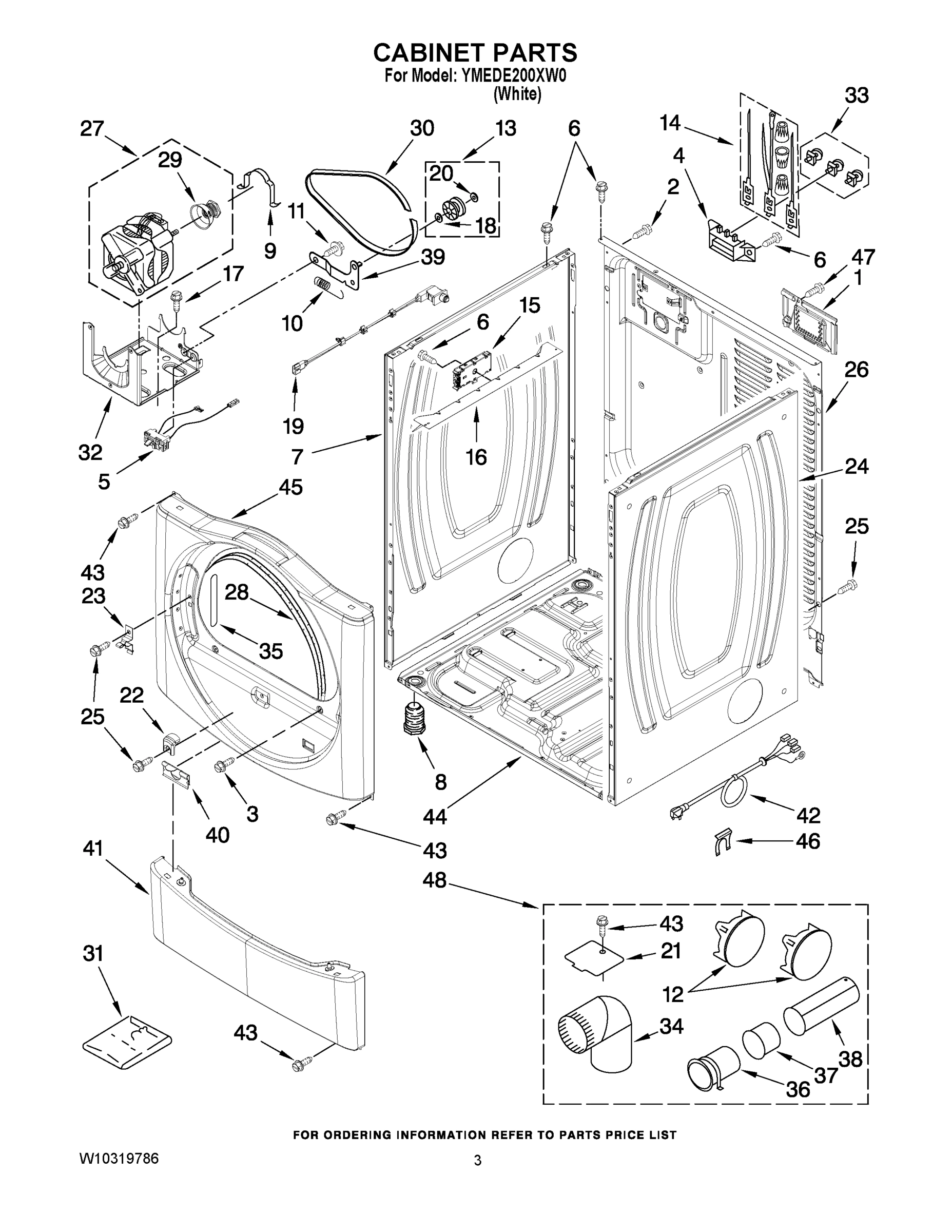 02 - CABINET PARTS