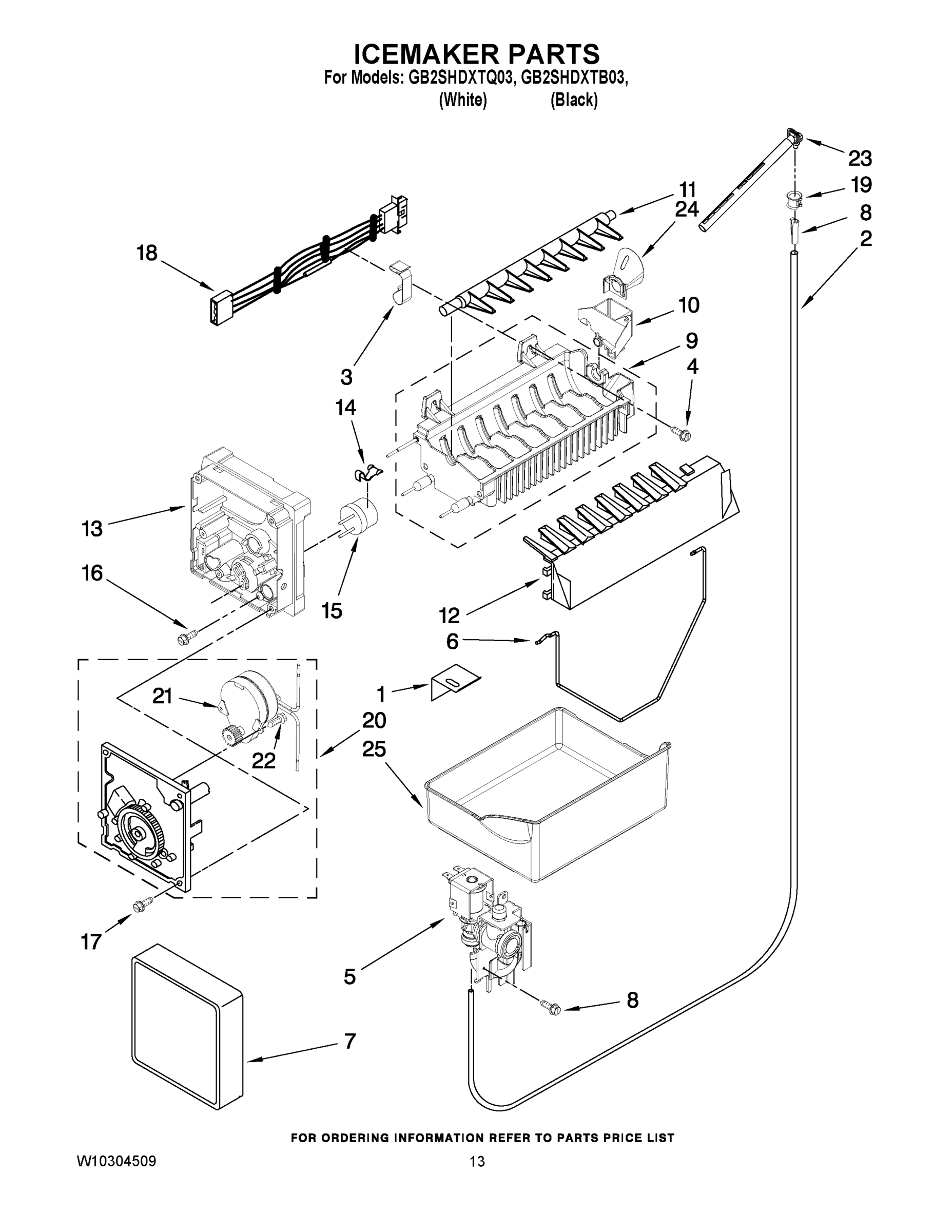 08 - ICEMAKER PARTS