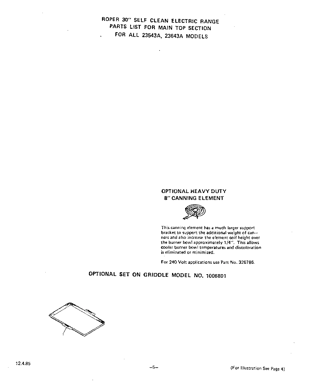 05 - OPTIONAL EQUIPMENT