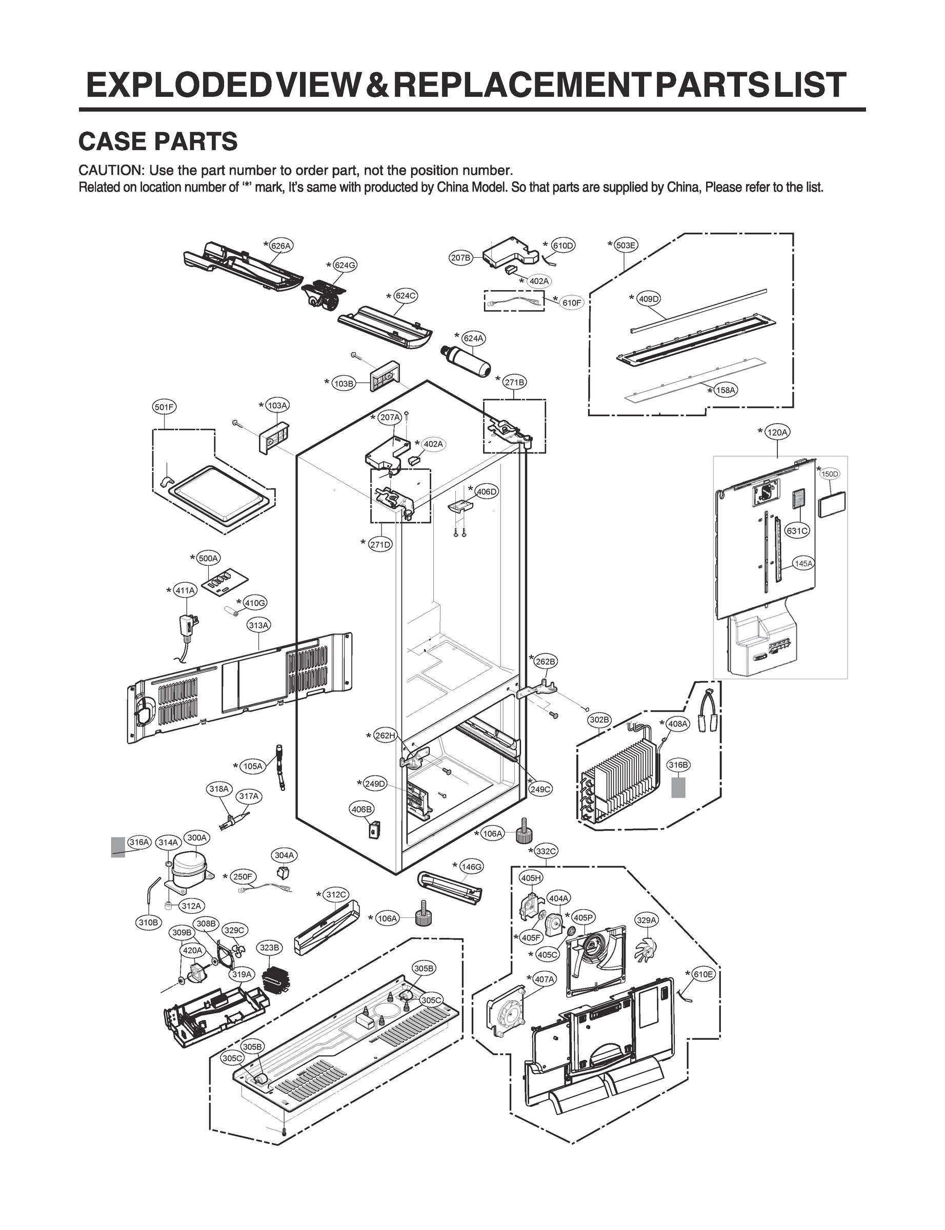 CASE PARTS