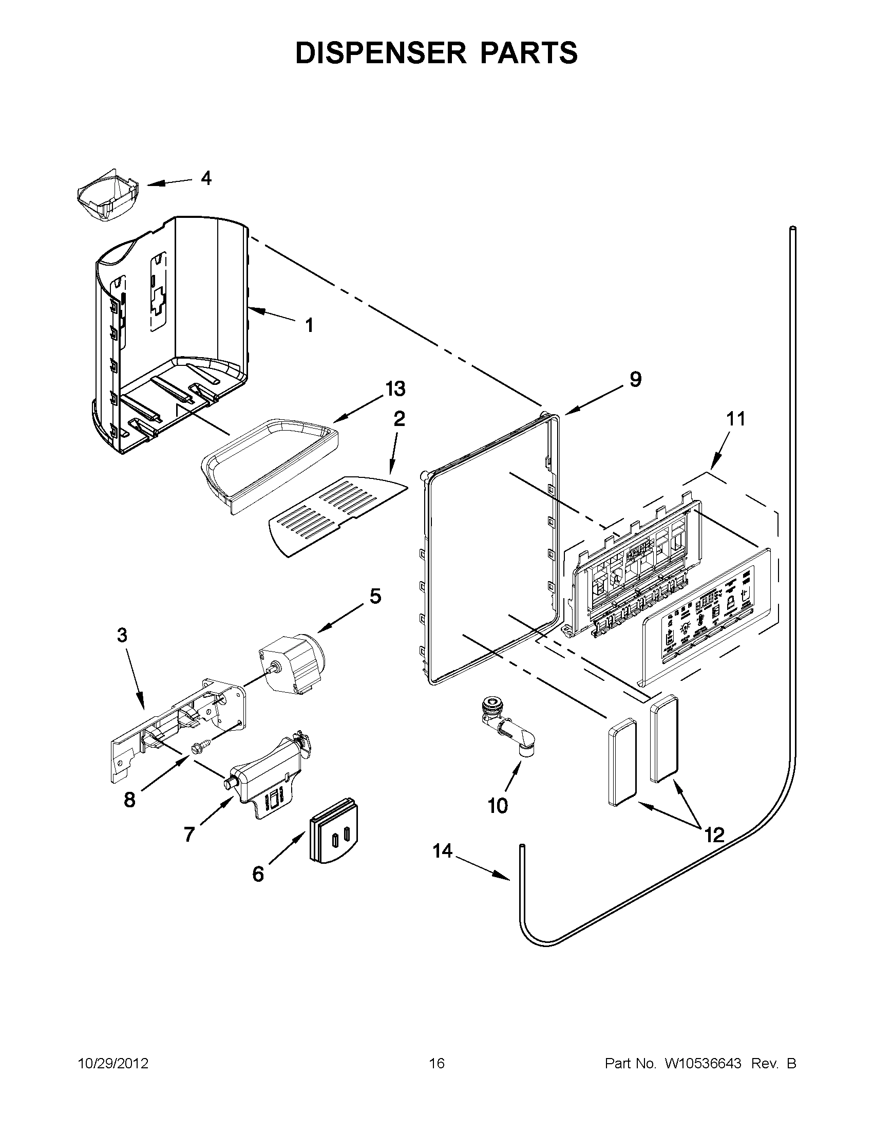 08 - DISPENSER PARTS