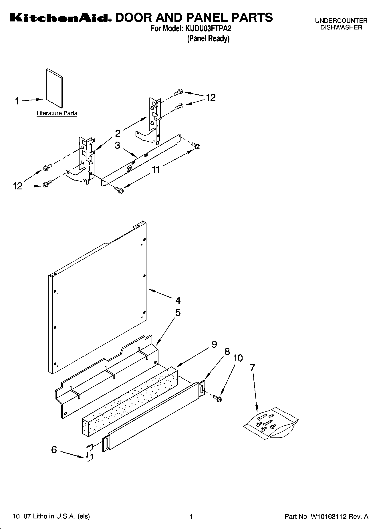 01 - DOOR AND PANEL PARTS