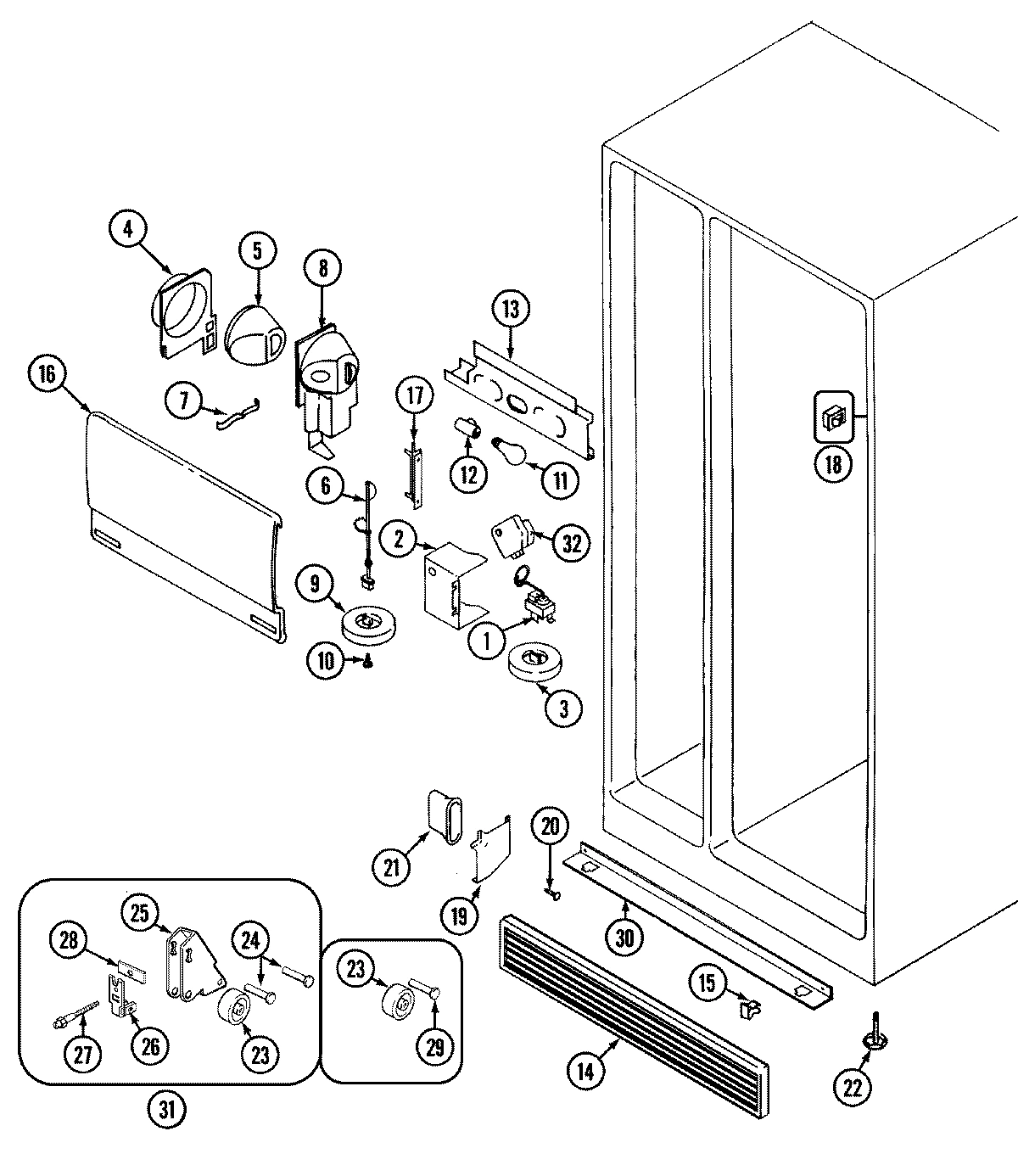 02 - FRESH FOOD COMPARTMENT