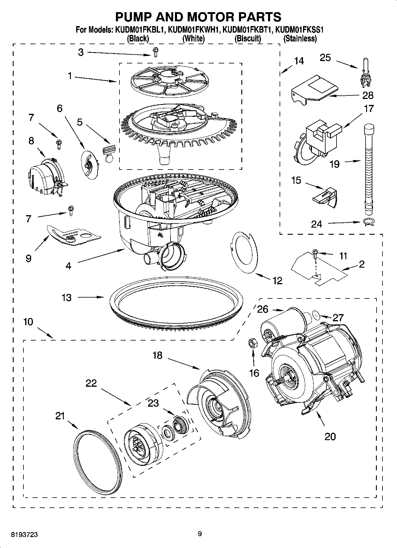 08 - PUMP AND MOTOR PARTS