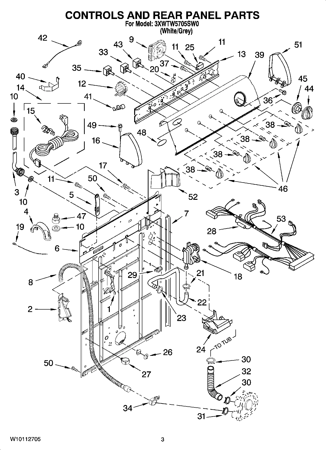 02 - CONTROLS AND REAR PANEL PARTS
