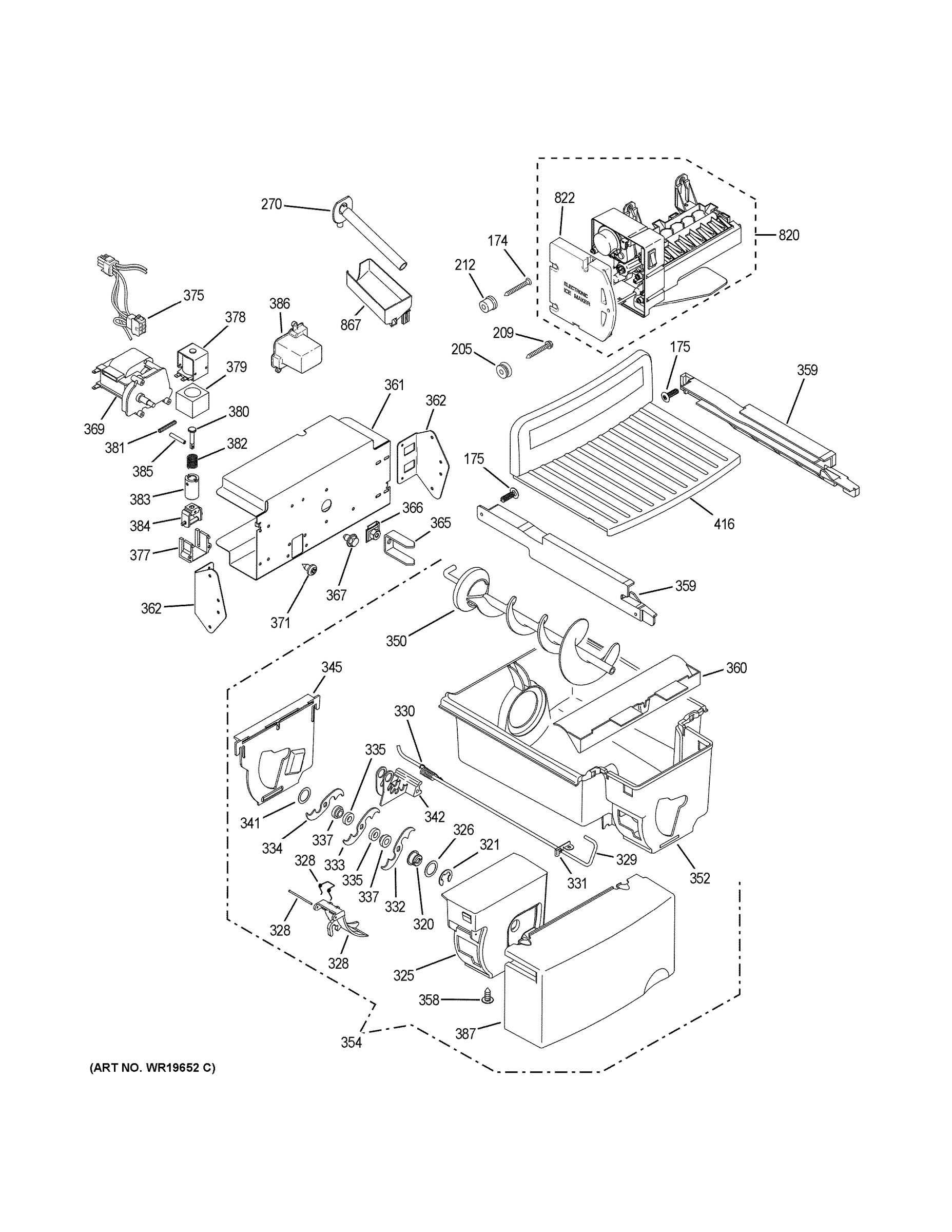 ICE MAKER & DISPENSER