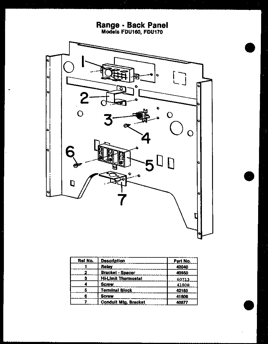 10 - RANGE - BACK PANEL