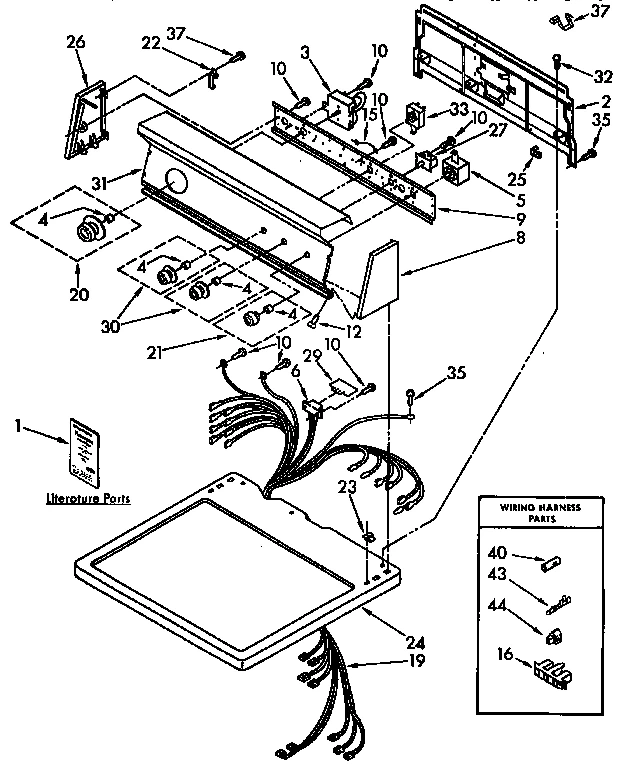 TOP AND CONSOLE PARTS