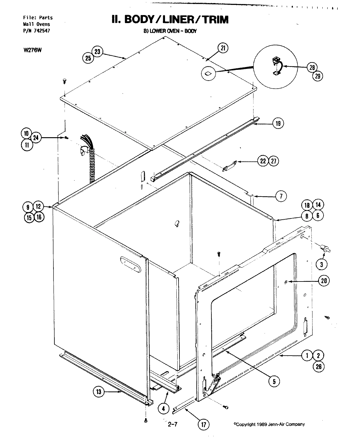 05 - BODY (LOWER W276W)