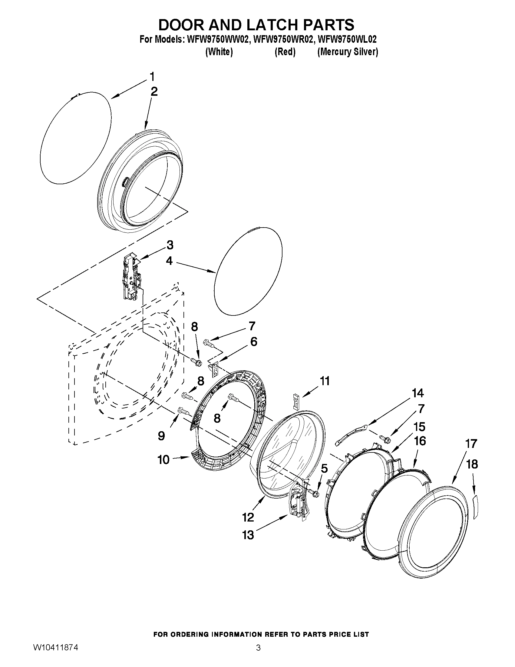02 - DOOR AND LATCH PARTS