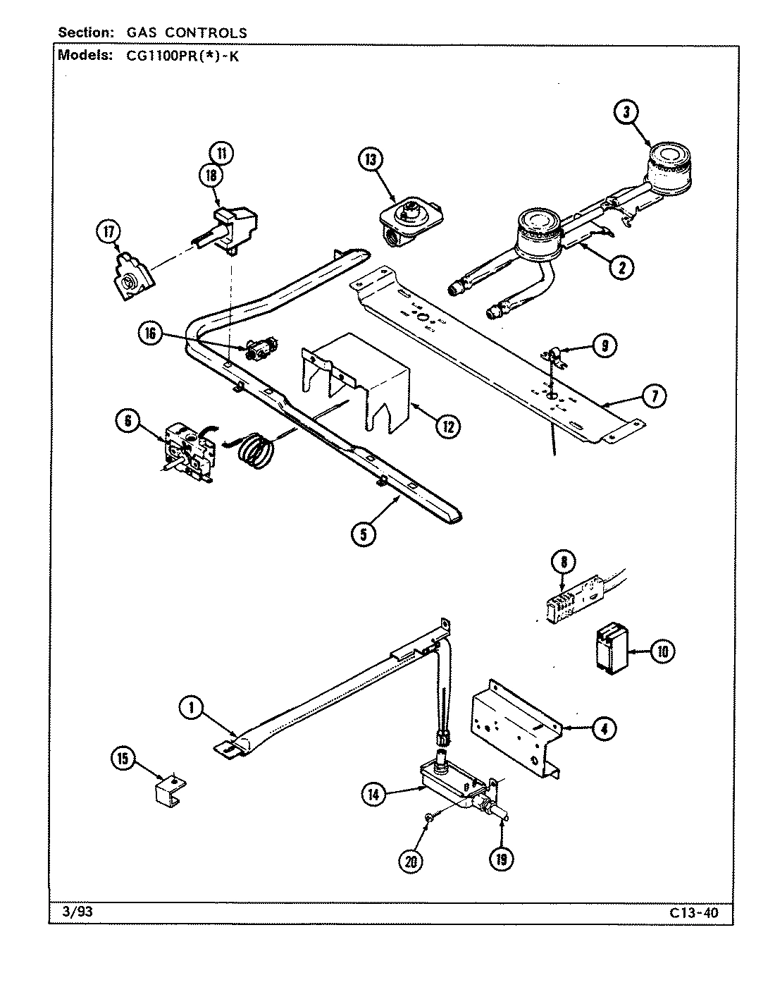 03 - GAS CONTROLS (CG1100PRx-K)