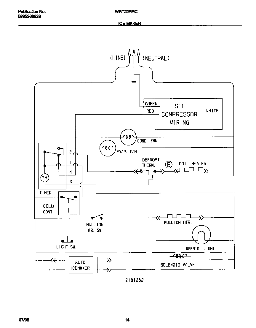 06 - ICE MAKER WIRING DIAGRAM