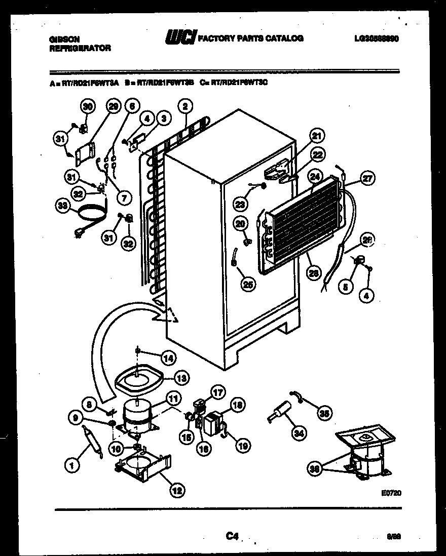 05 - SYSTEM AND AUTOMATIC DEFROST PARTS