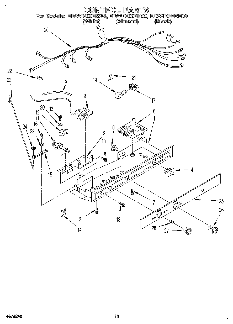 12 - CONTROL, LIT/OPTIONAL