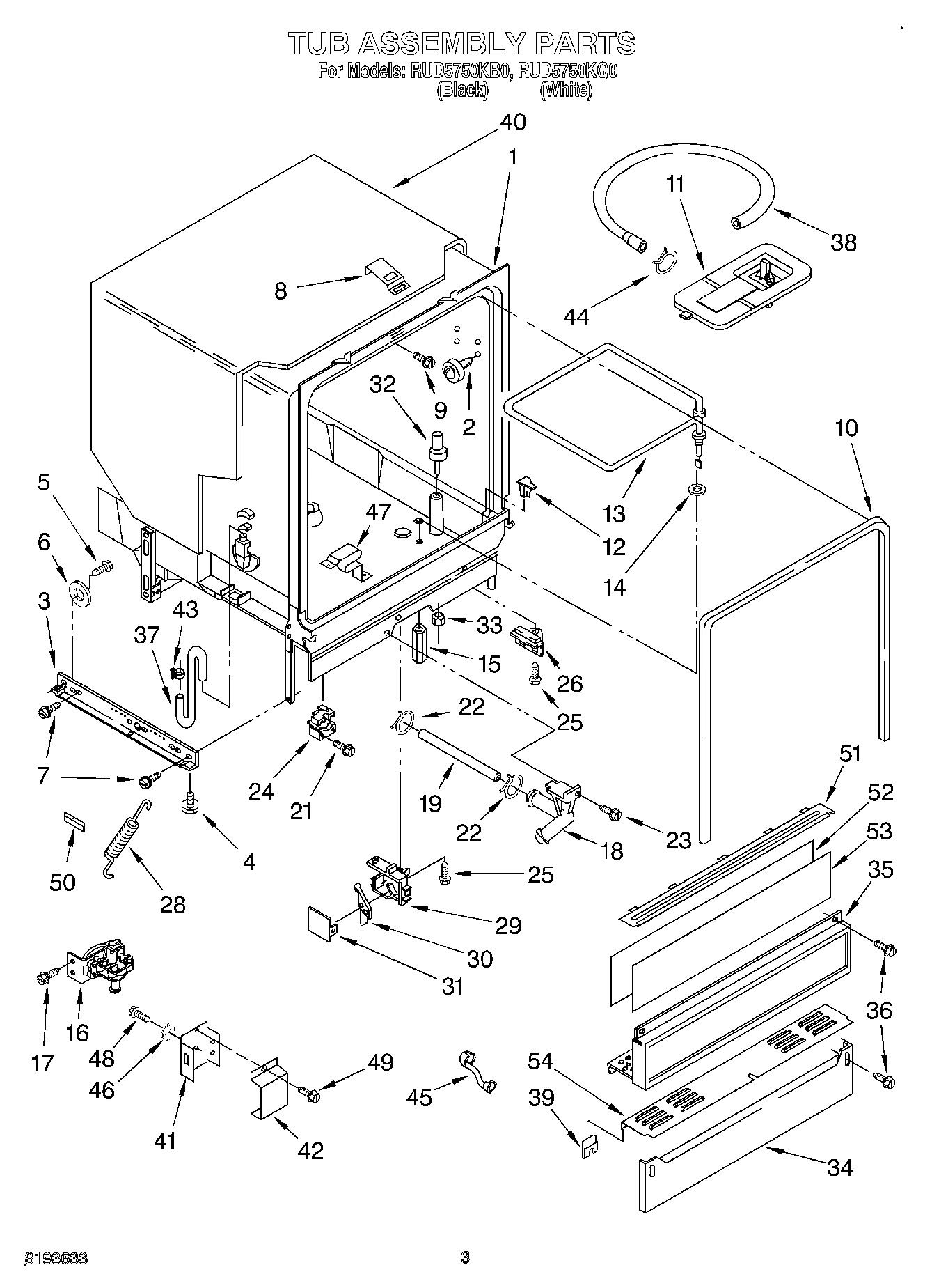03 - TUB ASSEMBLY