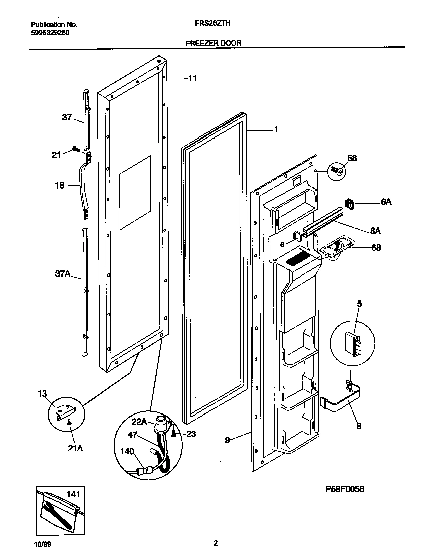 02 - FREEZER DOOR