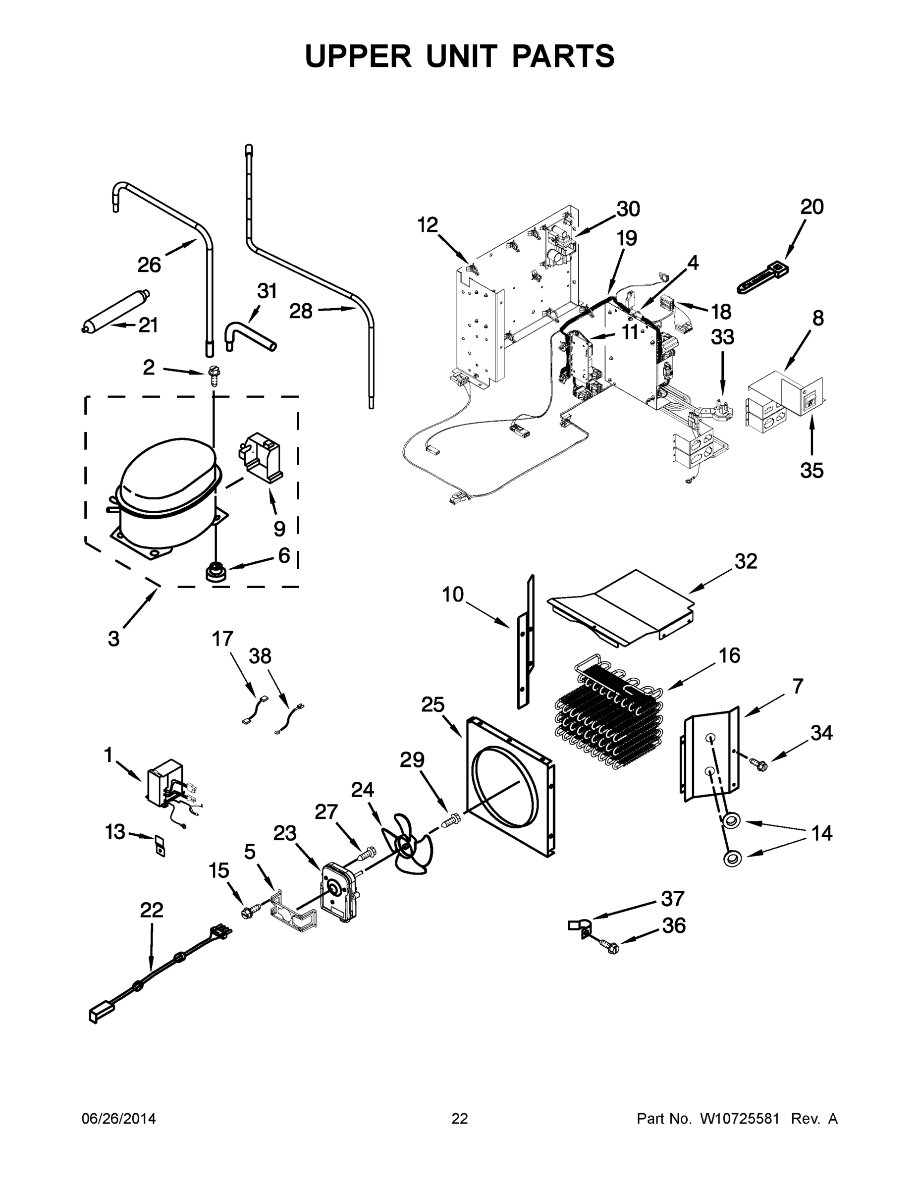 12 - UPPER UNIT PARTS