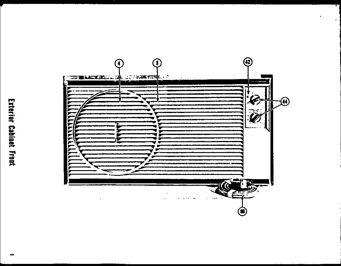 02 - EXTERIOR CABINET FRONT