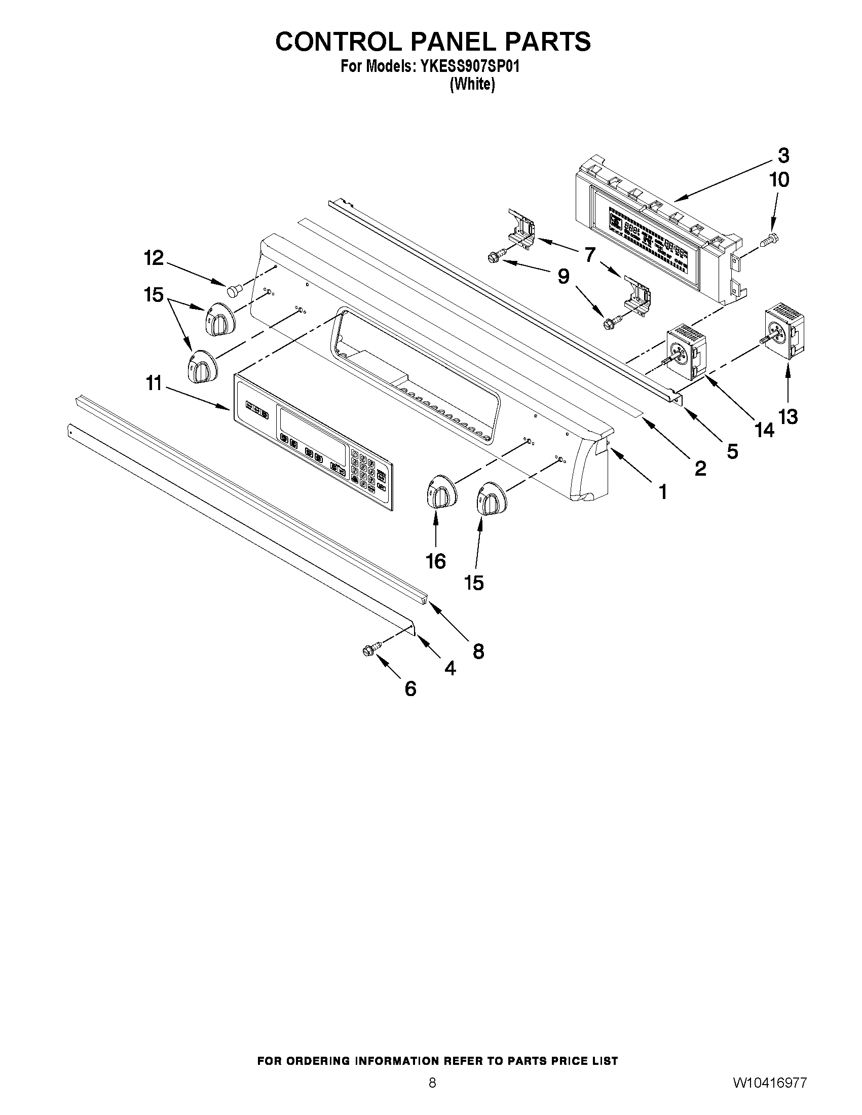 05 - CONTROL PANEL PARTS
