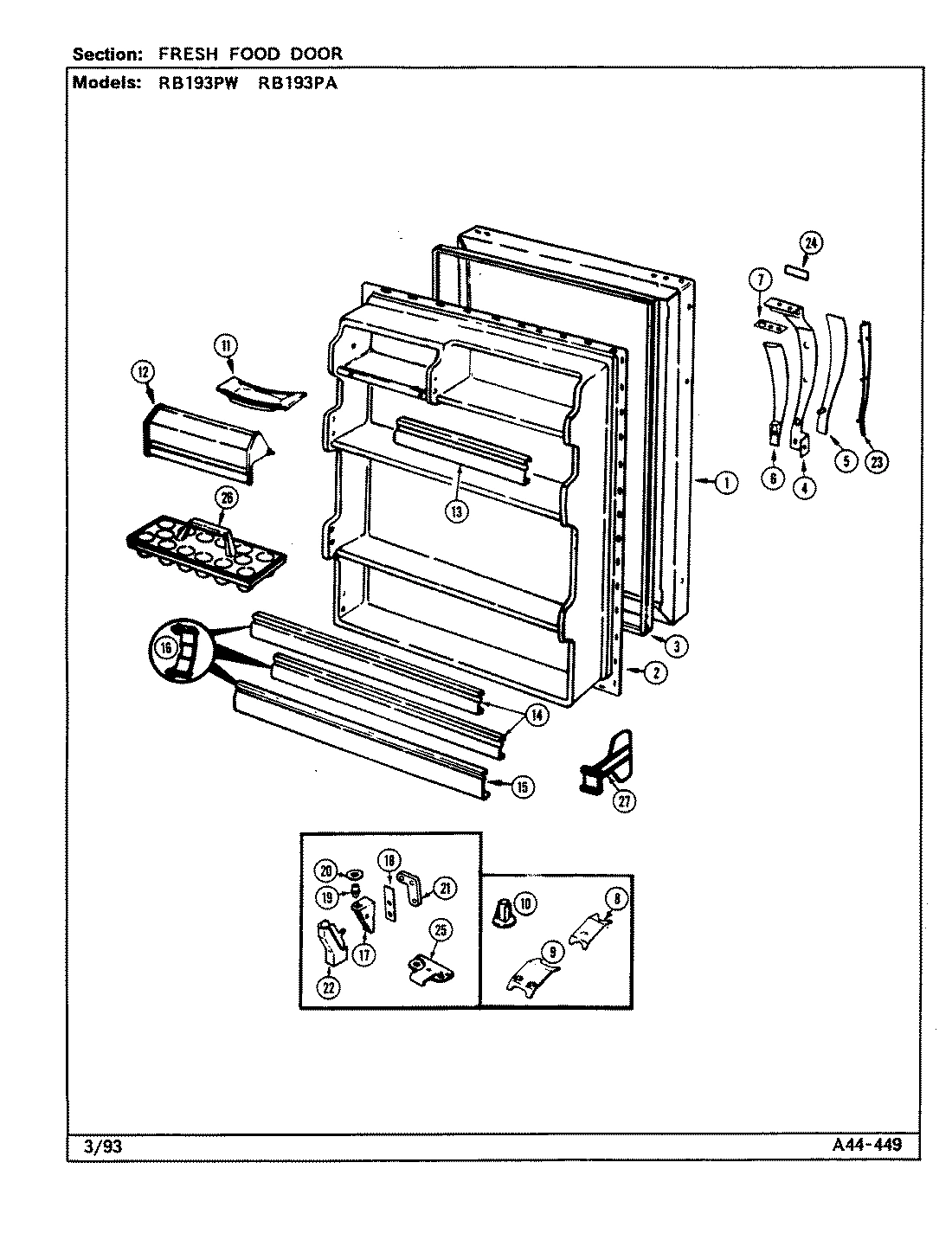 04 - FRESH FOOD DOOR