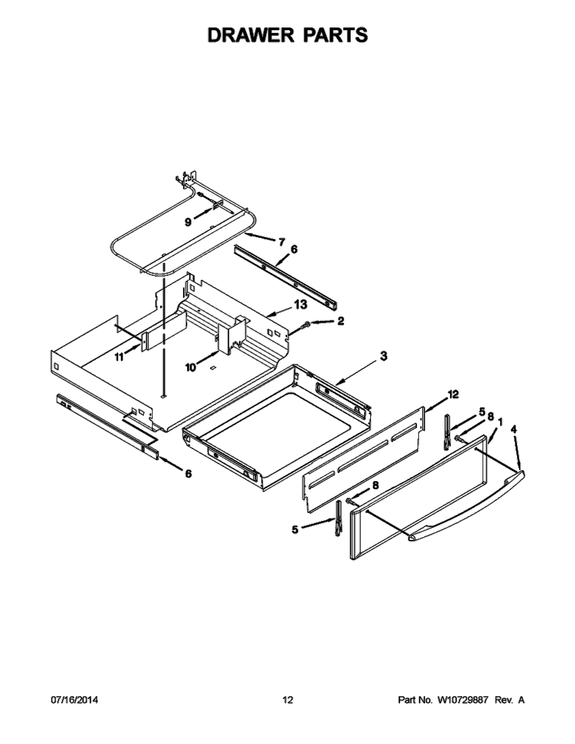 07 - DRAWER PARTS