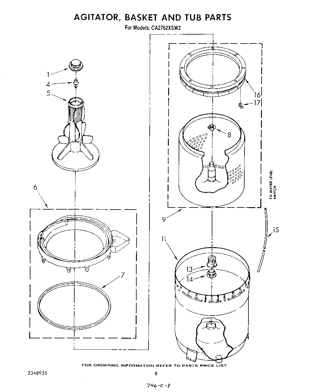 06 - AGITATOR, BASKET AND TUB