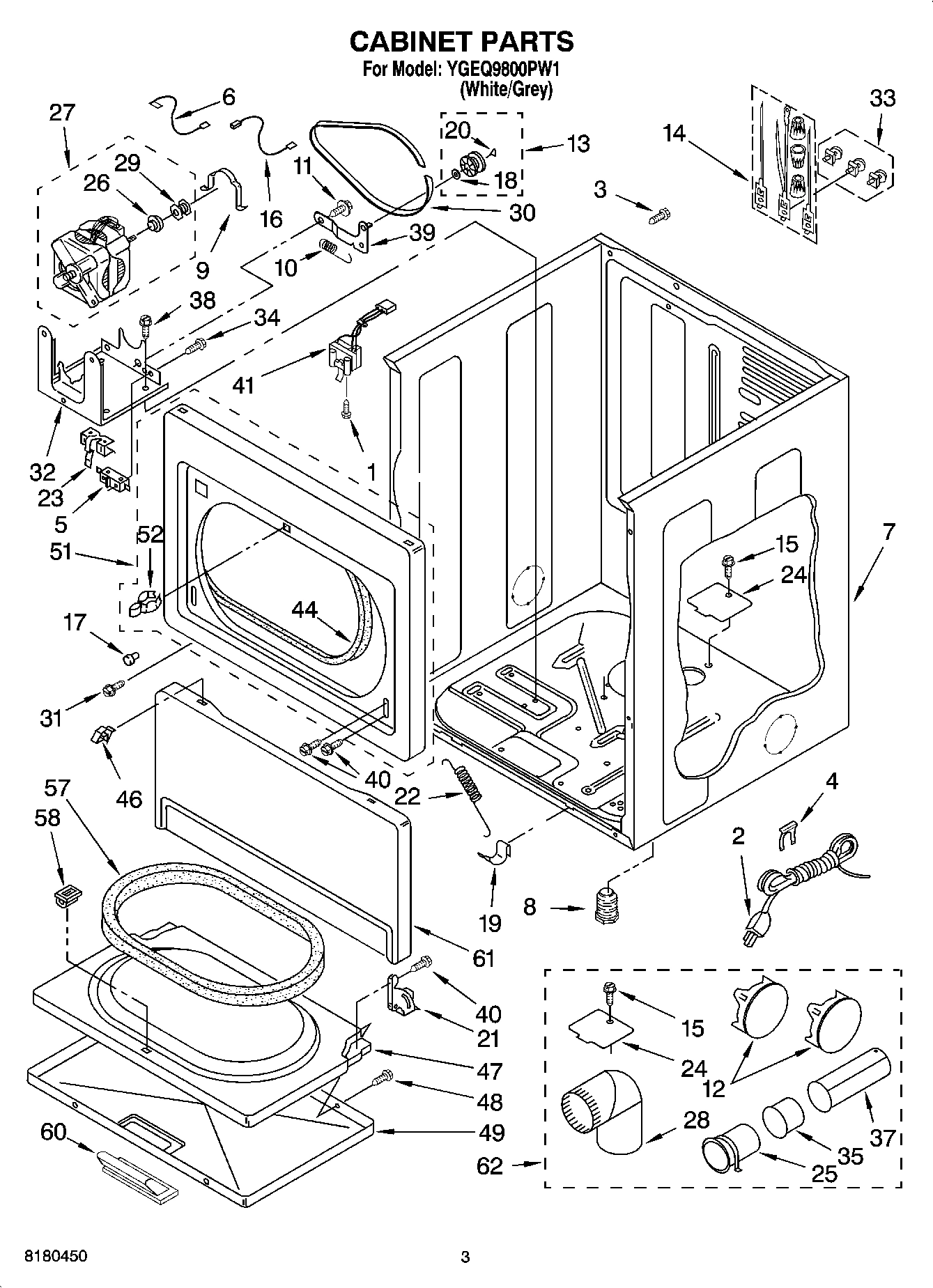 02 - CABINET PARTS