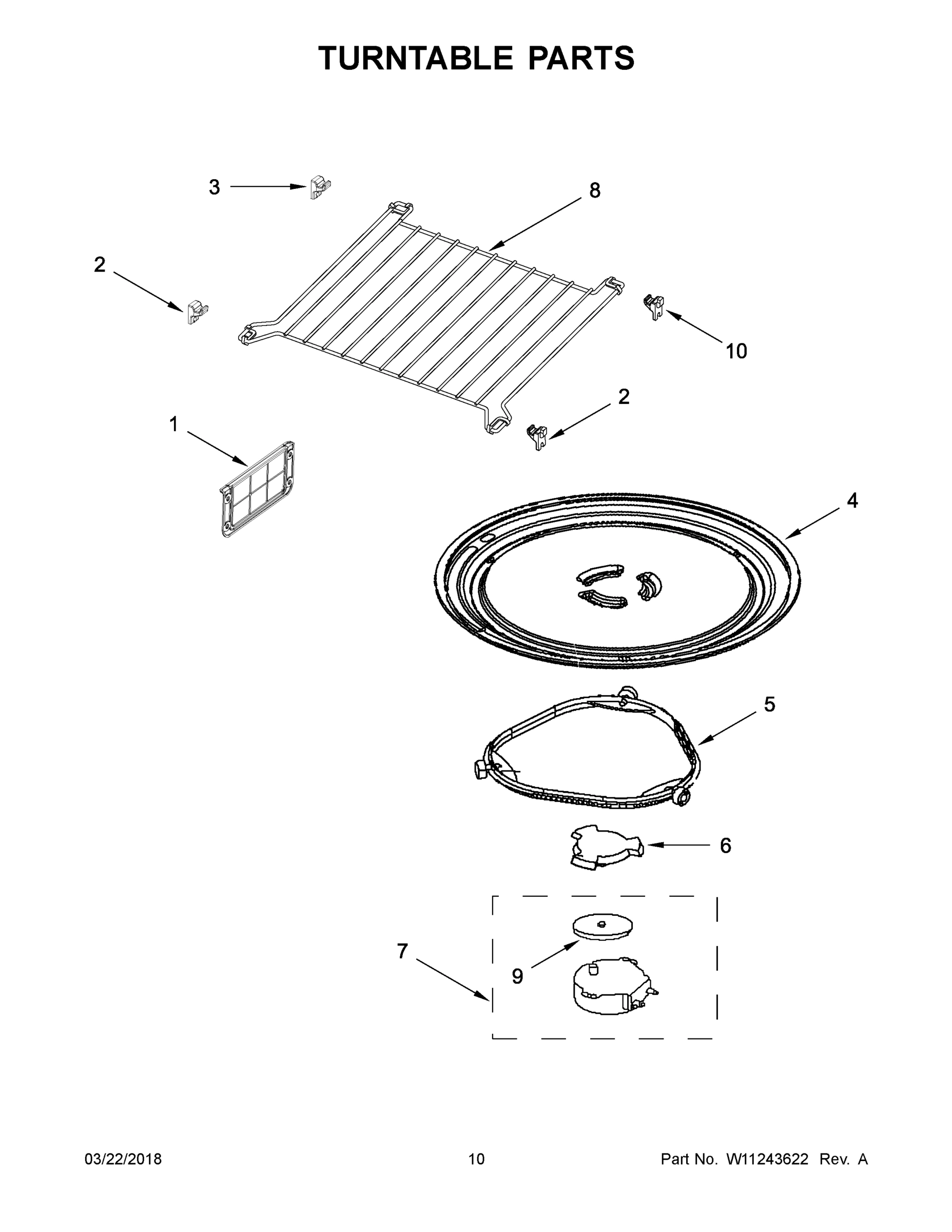 06 - TURNTABLE PARTS
