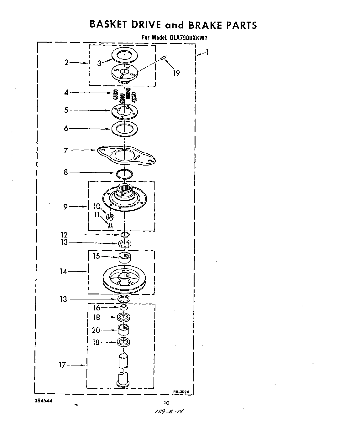 09 - BASKET DRIVE AND BRAKES