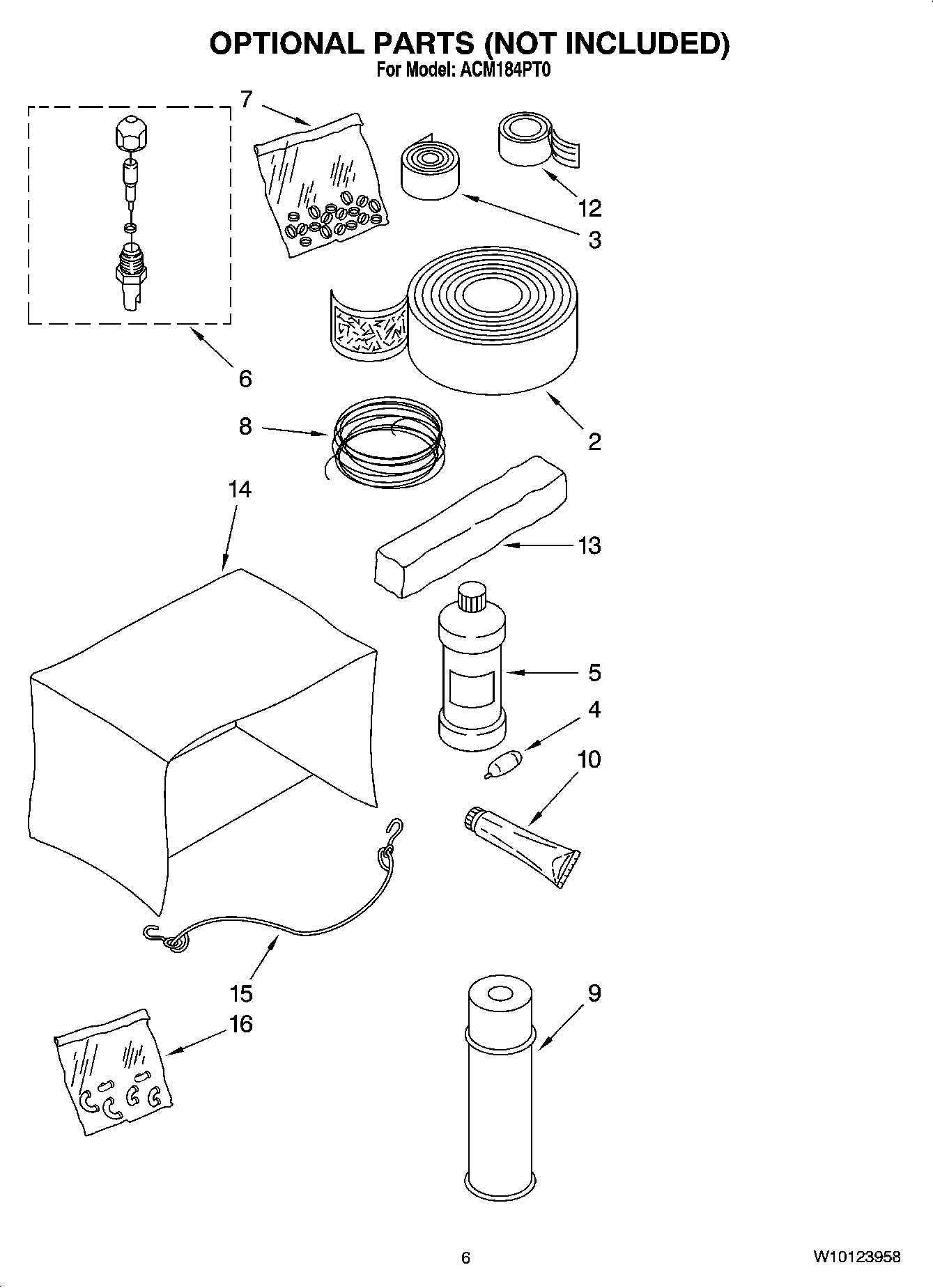 04 - OPTIONAL  PARTS (NOT INCLUDED)