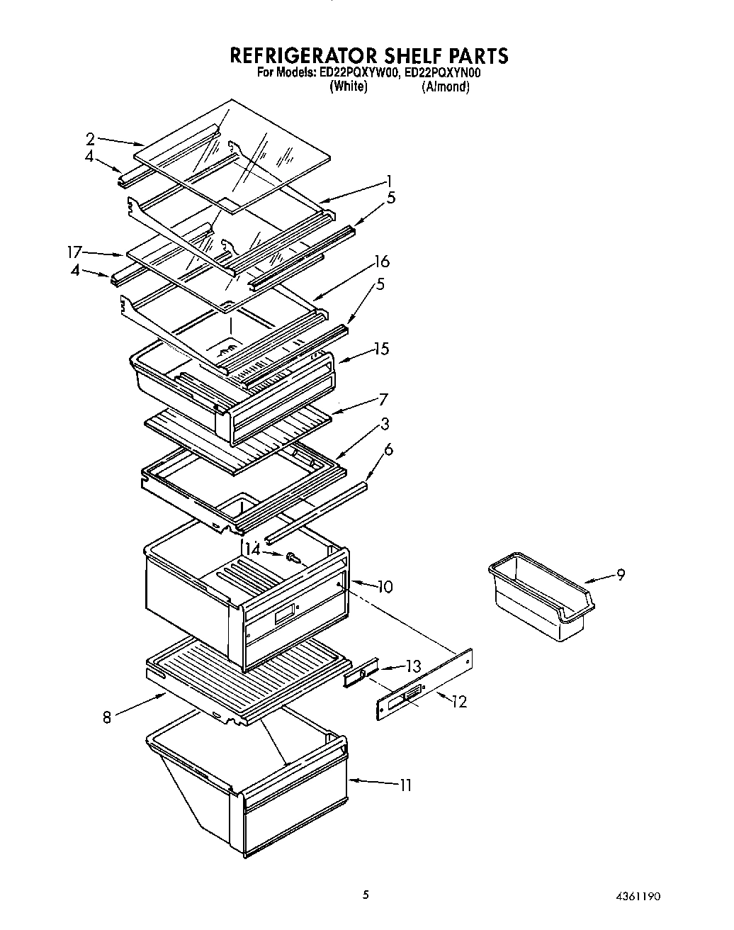 04 - REFRIGERATOR SHELF