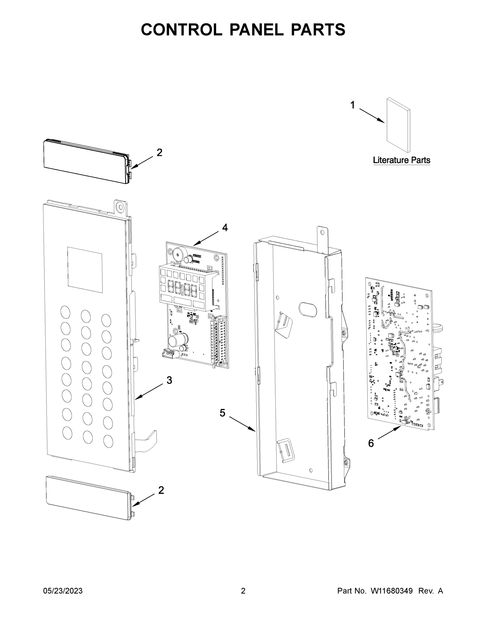 02 - CONTROL PANEL PARTS