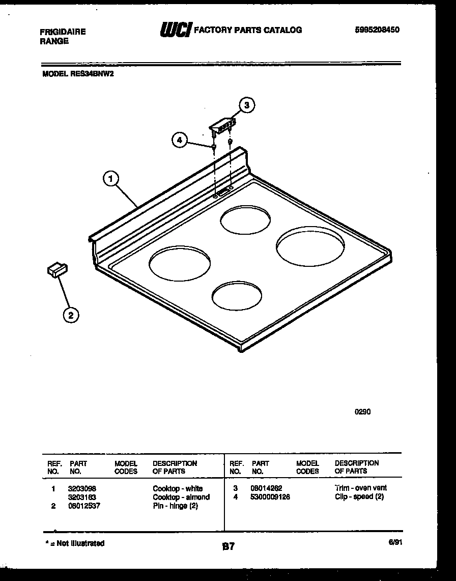03 - COOKTOP PARTS